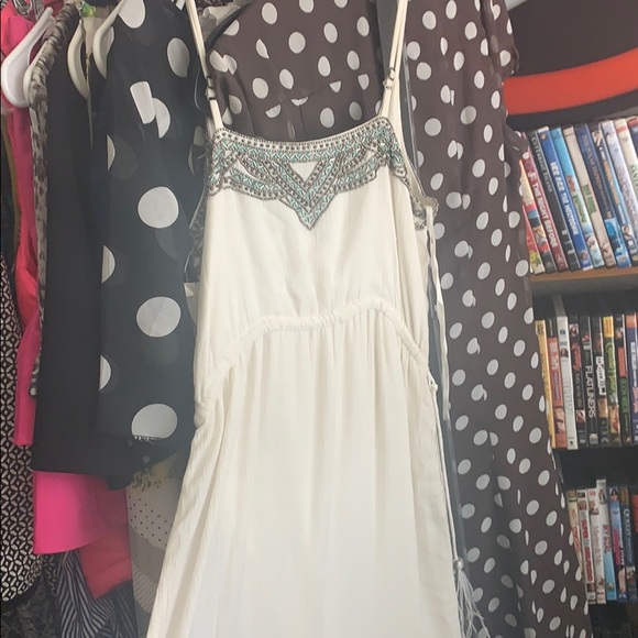 BNWT NAFNAF BEADED HI/low gown/dress sz. 2 - Picture 3 of 7